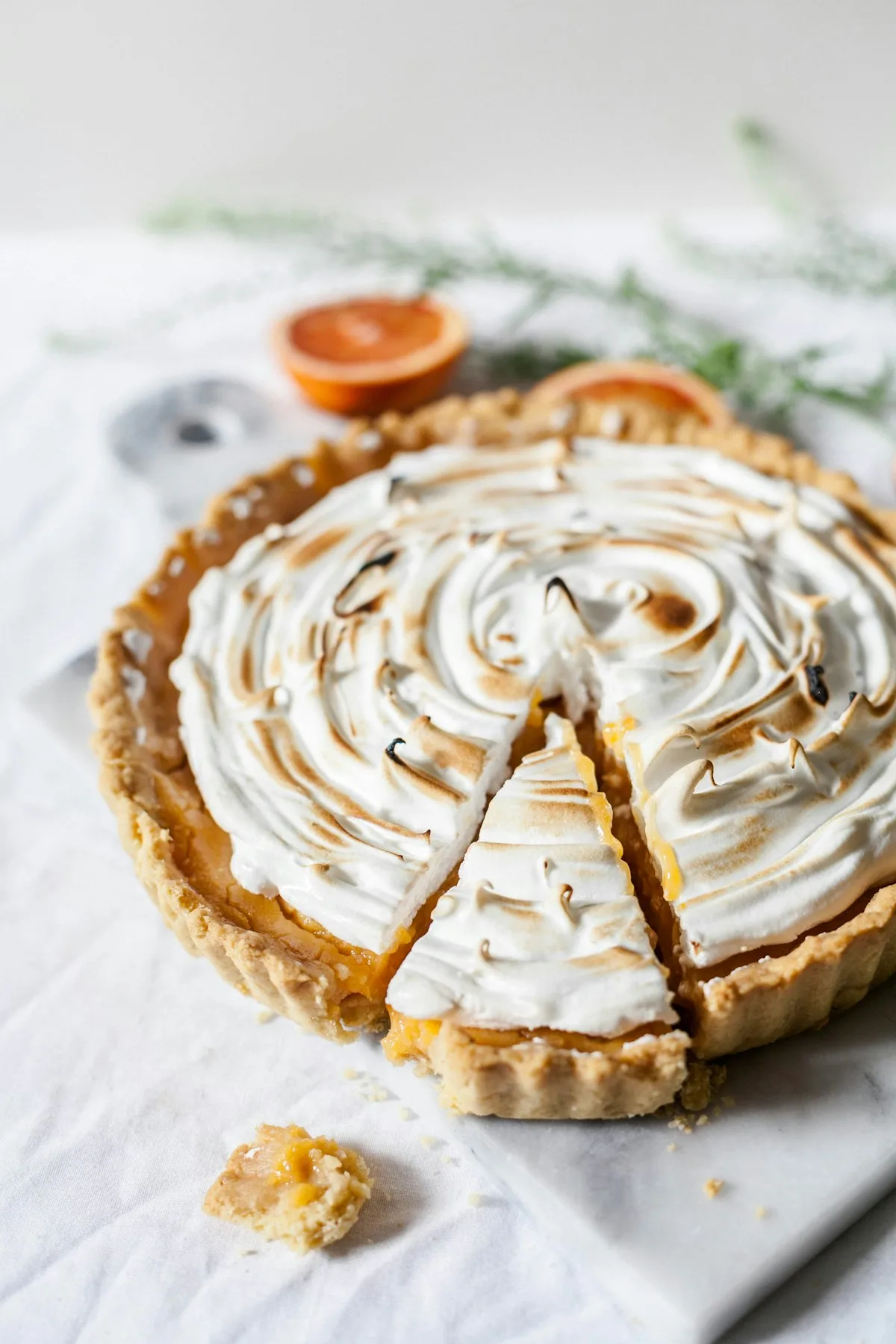 Citrus Meringue Tart