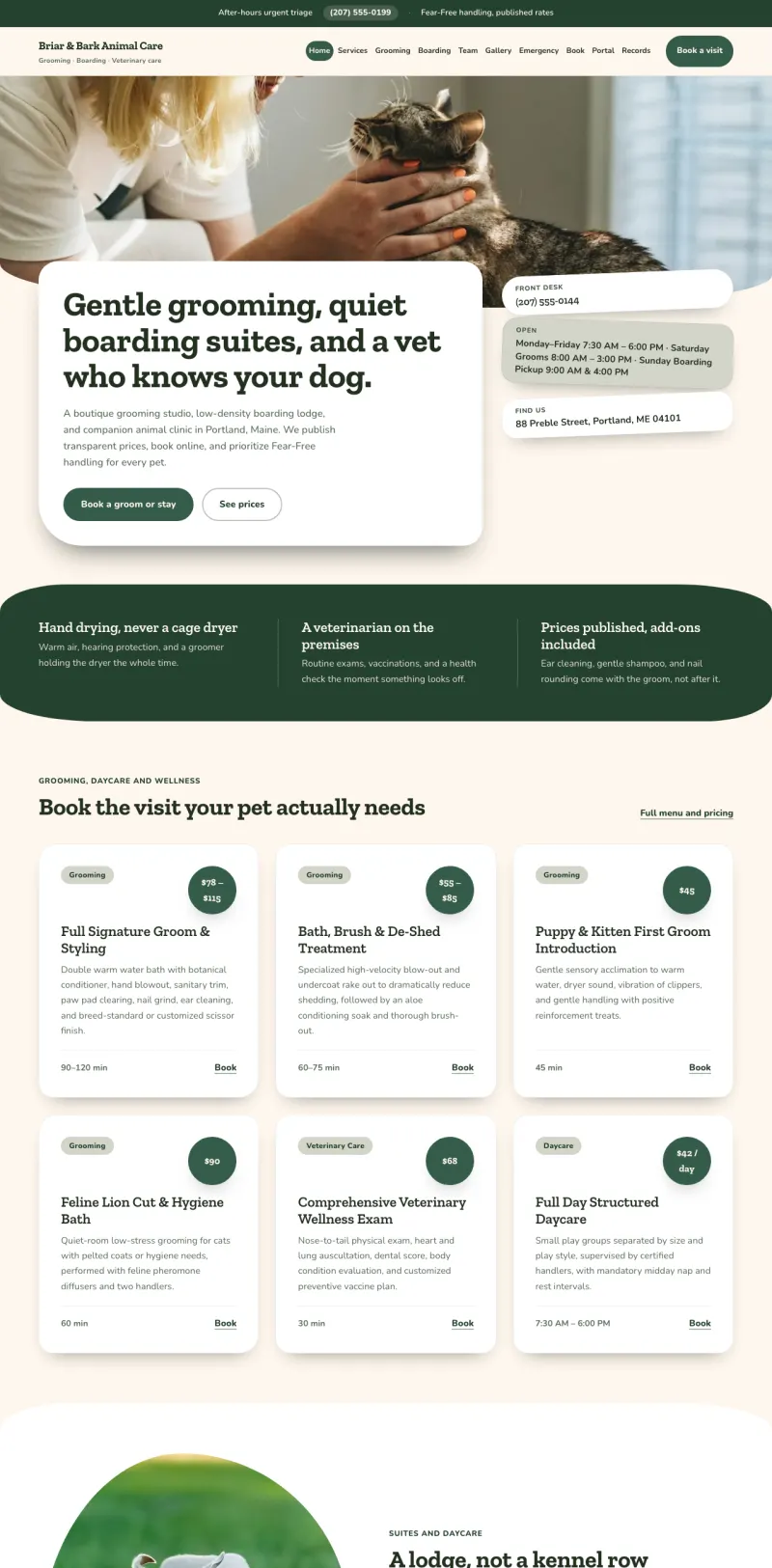 Pet Services & Vet
