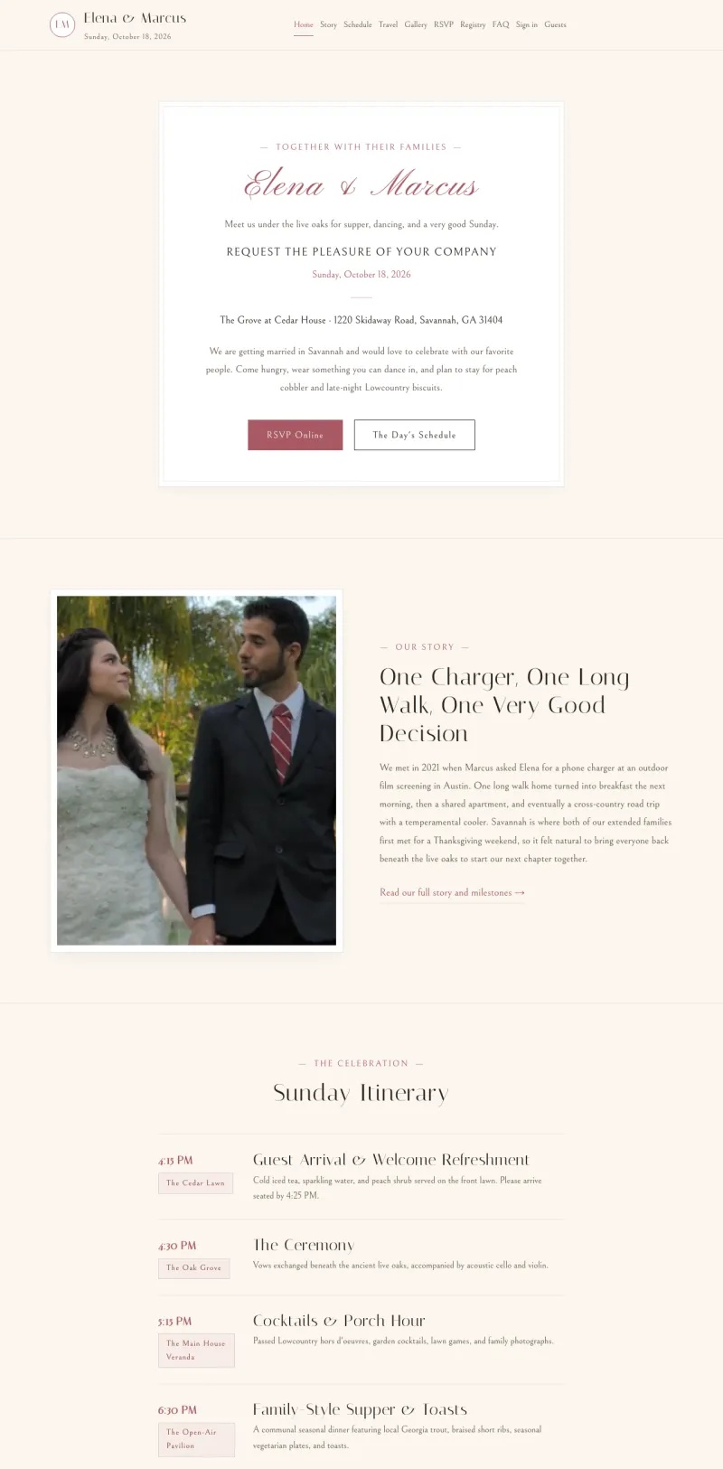 Wedding & Events